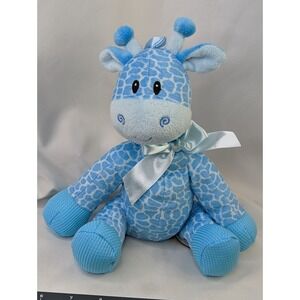 First Main Jingles Blue Giraffe Plush Rattle 9 Inch 2773 Stuffed Animal Toy